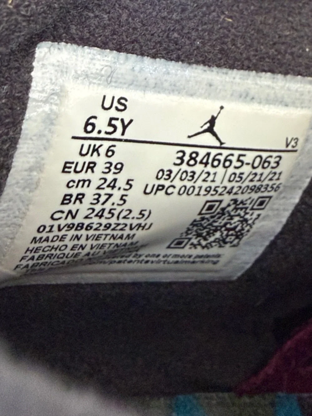 Jordan sneakers are
